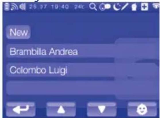 CHICCO Top Digital Video Baby Monitor - Criação de um novo contacto - 4