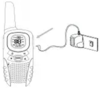 BRONDI FX400 Twn - Cargar las baterías usando el cargador directamente - 1