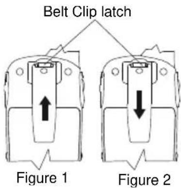 BRONDI FX400 Twn - Installing the Belt Clip - 1
