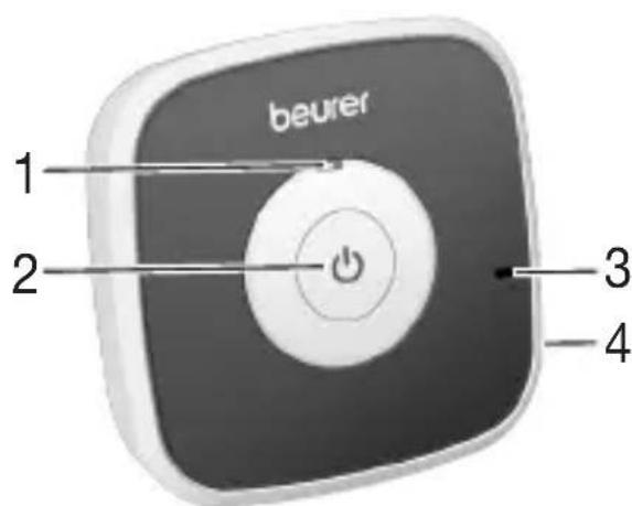 BEURER BY 33 - Esquema de la unidad para bebés - 1