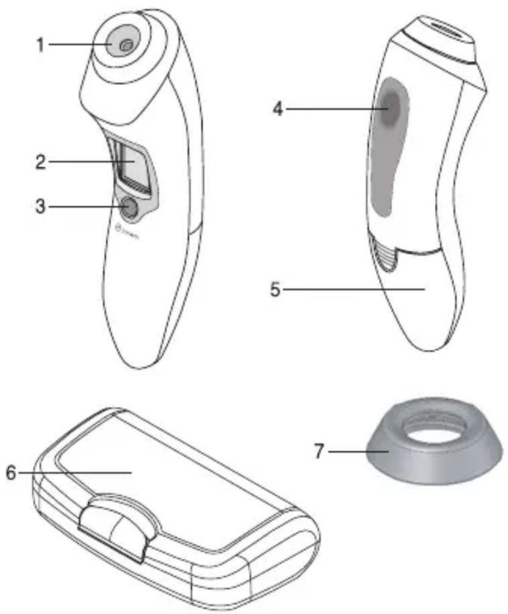 AUDIOLINE Watch & Care NFS100 - Comandi - 1