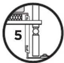 ANGELCARE AC300 - - INSTALL THE SENSOR PAD ON THE MATTRESS SUPPORT - 4