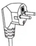 INDESIT MWI 424 - Zweipoliger Stecker - 1