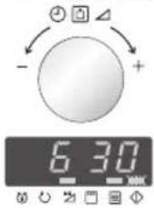 ELECTROLUX EMS26408X - Voer door knop TIJDSCHAKELKLOK /GEWICHT/VERMOGENSSTAND - 3