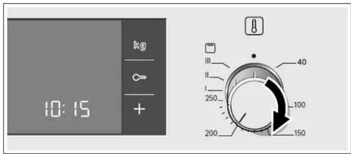 BOSCH HBC84E663 - Verwarmingsmethode en temperatuur instellen - 2