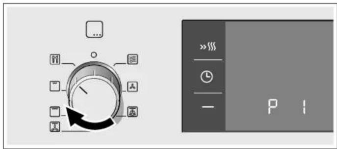 BOSCH HBC84E663 - Réglage du programme - 1