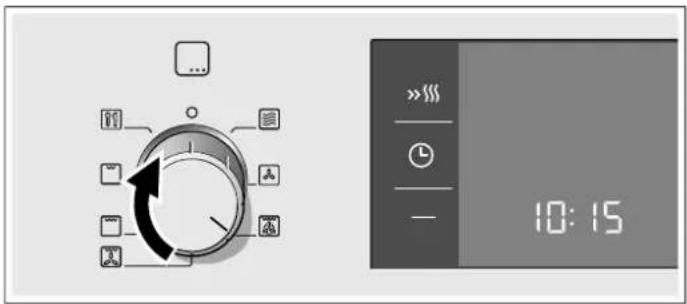 BOSCH HBC84E663 - Heizart und Temperatur einstellen - 1