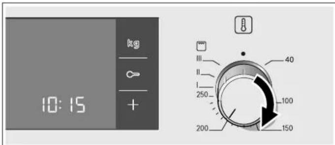 BOSCH HBC84E663 - Réglage du mode de cuisson et de la température - 2