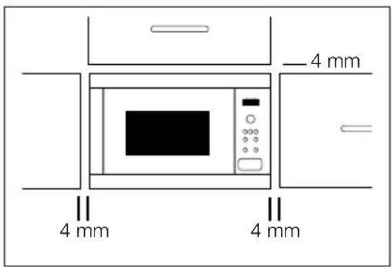 AEG MCD2665EM - Installing the appliance - 1