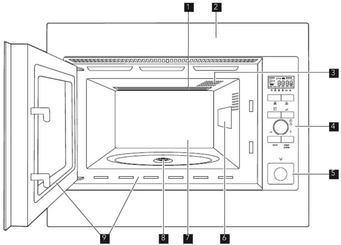 AEG MCD2665EM - Four micro-ondes - 1