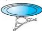 BAUKNECHT EMCHE 8145 ES - Plateau tournant en VERRE - 1