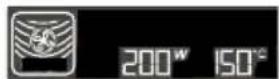 Pelgrim MAG592 - Programming the CIRCULATING HEAT cooking mode Display + micro-wave - 8