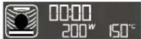 Pelgrim MAG592 - Programming the TRADITIONAL + micro-wave cooking mode Display - 9