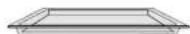Pelgrim MAG560 - Glass drip tray: - 1