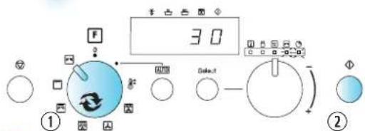 WHIRLPOOL Framtid MWC 6 - FONCTION JET START - 2