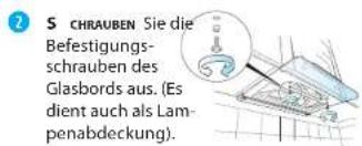 WHIRLPOOL MBF 200 S - ERSETZEN DER LAMPEN - 1