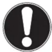 MEDION MD 16752 - Risk of injury from electric shock or microwave radiation. - 1