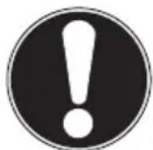 MEDION MD 16752 - AVERTISSEMENT! - 1