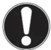 MEDION MD 16752 - WARNING! - 1