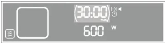 BLAUPUNKT 5MA46500 - Operating the microwave - 2