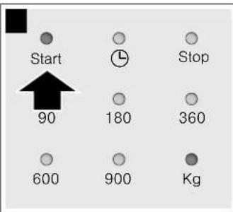 BLAUPUNKT 5MA36700 - Taste Kg drucken. - 4