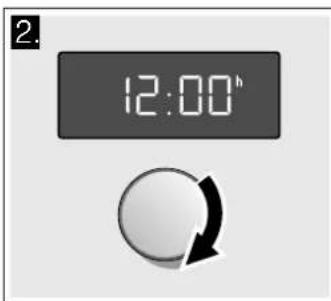 BLAUPUNKT 5MA36700 - Régler l'heure - 2