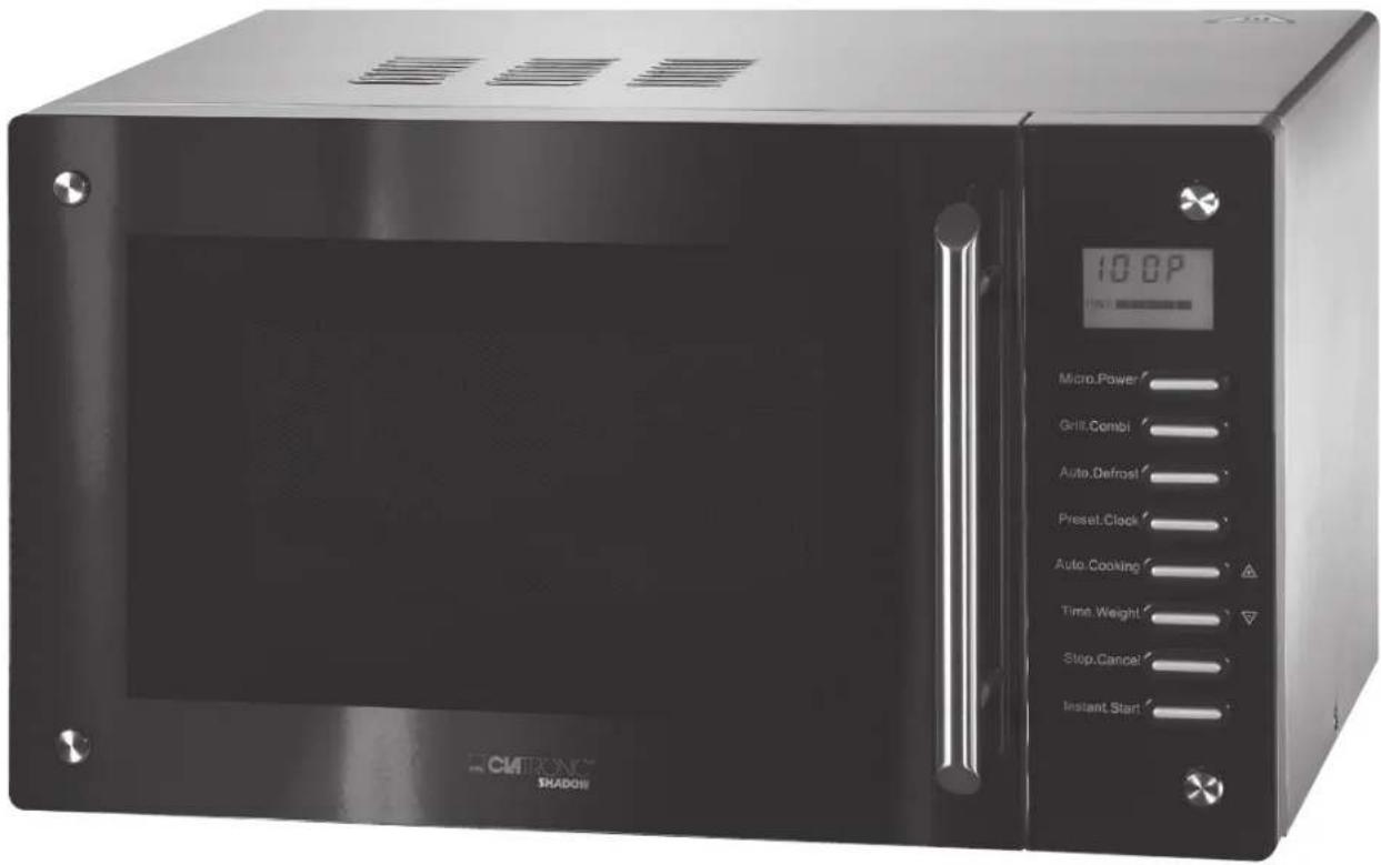 CLATRONIC MWG 769 H - Bedienungsanleitung/Garantie - 1