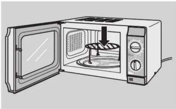 CLATRONIC MWG 763 - Bruk av grillfunksjonen - 1