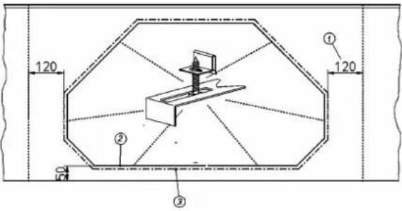 TEKA VR TC 90 2L - Fixation dans un plan de travail en bois et matériau similaire - 1