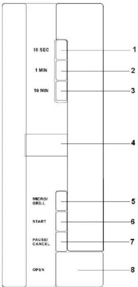 GORENJE GMO 20D - OVLÁDACÍ PANEL - 1
