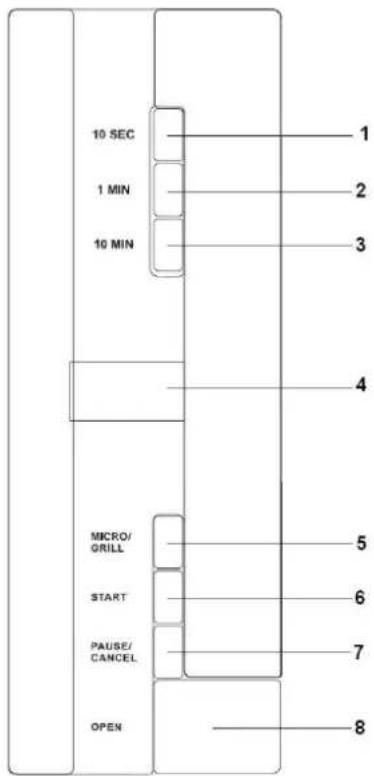 GORENJE GMO 20D - PANOU DE COMENZI - 1