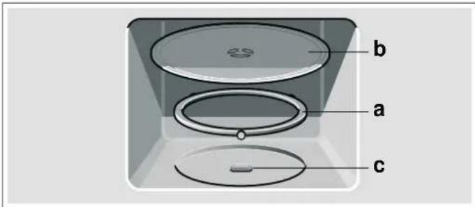 NEFF H56G20N0 - Inserimento del piatto girevole: - 1