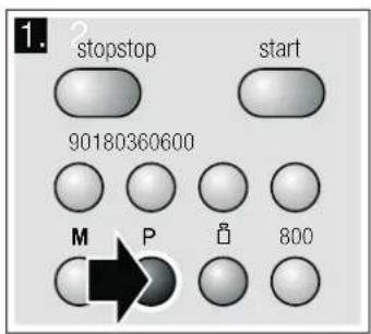 CONSTRUCTA CN151151 - Setting a programme - 1