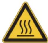 CASO TMG25 Menu Touch - Waarschuwingsinstructies op apparaat - 1