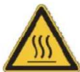 CASO MG25C - Segnalazione d'avviso sull'apparecchio - 1