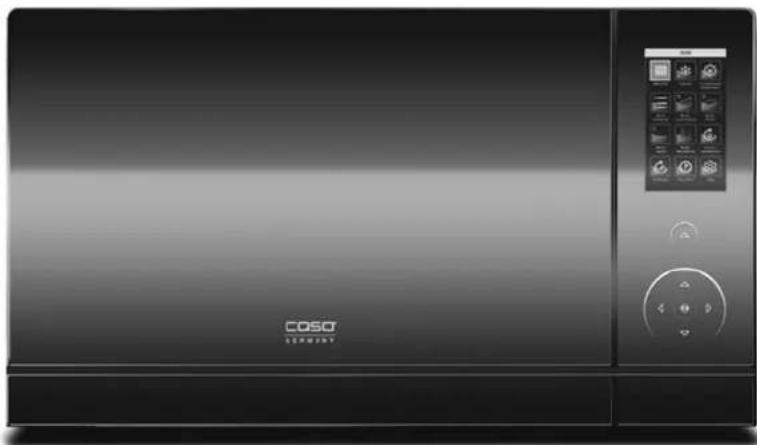 CASO MLG 23 Touch - Fornello a microonde e griglia a onde luminose - 1