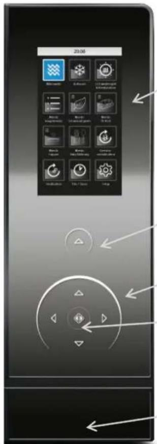 CASO MLG 23 Touch - Bedienelemente und Anzeige - 1