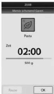 CASO MLG 23 Touch - Menu (3) Pasta - 1