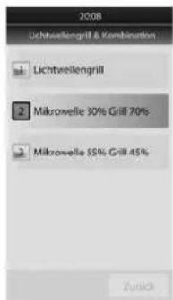 CASO MLG 23 Touch - Menu magnetron - 6