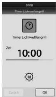 CASO MLG 23 Touch - Impostazioni del timer - 18