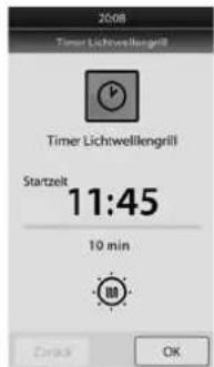 CASO MLG 23 Touch - Start-Uhrzeit einstellen: - 1