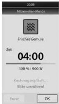 CASO MLG 23 Touch - Menu (2) frisches Gemüse und Menu (8) Mais - 1