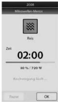 CASO MLG 23 Touch - Menu dei menu principali /Menu microonde - 1