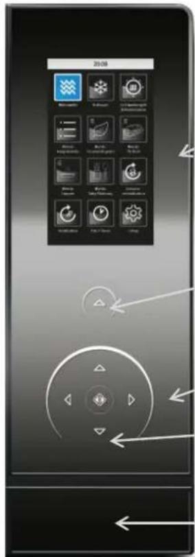 CASO MLG 23 Touch - Éléments de commande et d'affichage - 1