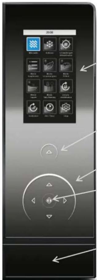 CASO MLG 23 Touch - Operating elements and displays - 1