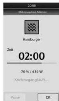 CASO MLG 23 Touch - Menu (11) Getränk erwärmen - 2