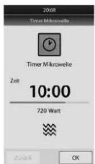 CASO MLG 23 Touch - Minuterie micro-ondes - 10