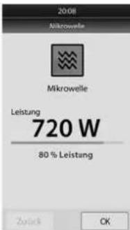 CASO MLG 23 Touch - Menu magnetron - 1