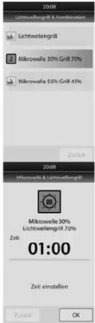 CASO MLG 23 Touch - Menu Lightwavegrill &amp; Combination - 1