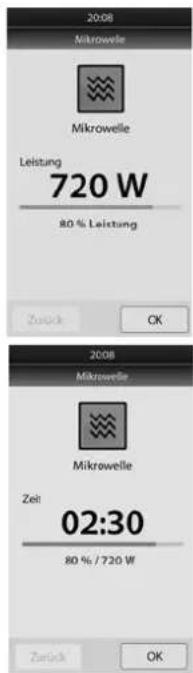 CASO MLG 23 Touch - Menu Micro-ondes - 1